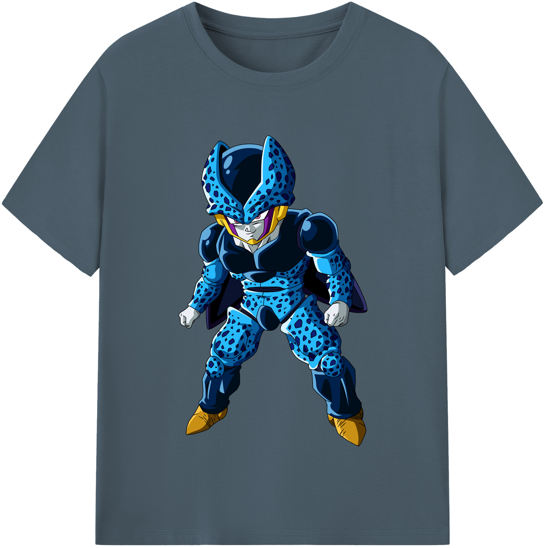 （画像用） ドラゴンボール セル DRAGON BALL Cell 綿100％半袖Tシャツ（フロントプリント）